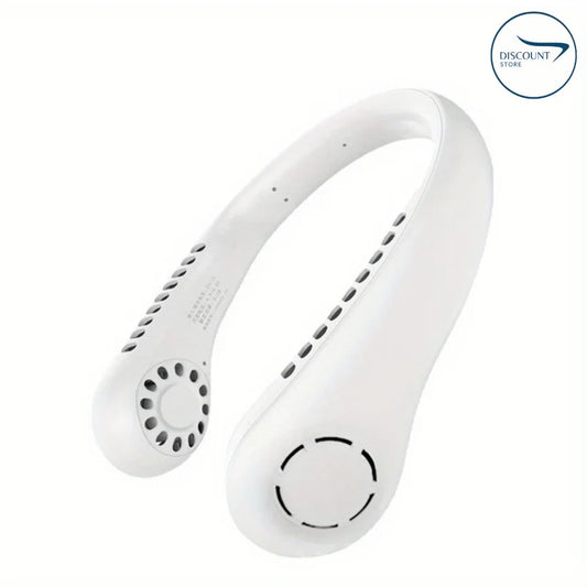 Portable Bladeless Neck Fan – USB Rechargeable Hanging Air Cooler | Hands-Free Wearable Fan for Outdoor & Indoor Use